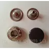 Кнопка АЛЬФА - 15 мм эмаль № 301 коричневая