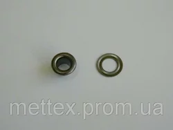 Блочка с кольцом 4 мм ( №2 ) блэк никель