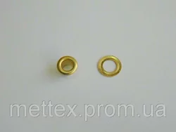 Блочка с кольцом 3 мм ( №17 ) золото