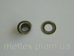 Блочка с кольцом 6 мм ( №4 ) блэк никель