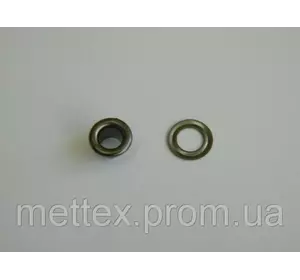 Блочка с кольцом 4 мм ( №2 ) блэк никель