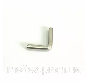 Уголок № 6 - 15 мм/15 мм никель