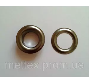 Блочка с кольцом 17 мм ( №31 ) - блэк никель