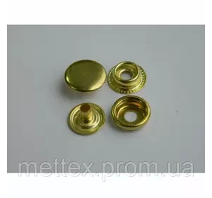 Кнопка №61 - 15 мм золото