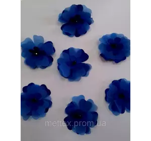 Цветы - синие