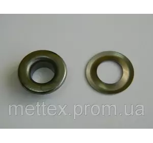 Блочка с кольцом 10 мм ( №24 ) - блэк никель