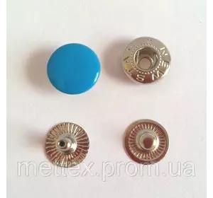 Кнопка №54 - 12,5 мм эмаль № 274 бирюза