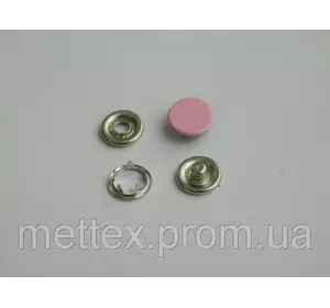 Кнопка 9,5 мм № 134 - розовая