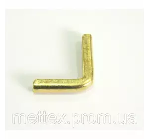 Уголок № 6 - 15 мм/15 мм золото
