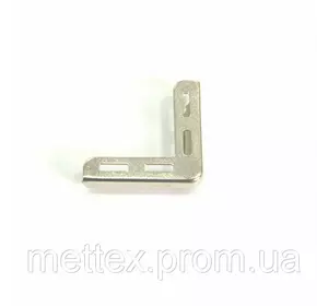 Уголок № 4 - 23 мм/23 мм никель