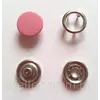 Кнопка 9,5 мм матовая № 19 - темно-розовая