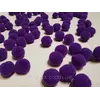 Помпоны россыпью - цвет фиолет