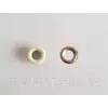 Блочка с кольцом 5 мм ( №3 ) эмаль № 306 - молоко