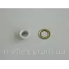 Блочка с кольцом 5 мм ( №3 ) эмаль № 101 - белая