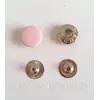 Кнопка №54 - 12,5 мм эмаль № 133 розовая