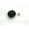 Джинсовая пуговица стальная со звездочками 17 мм - оксид