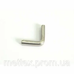Уголок № 6 - 15 мм/15 мм никель