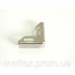 Уголок № 1 - 15 мм/15 мм никель