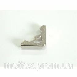 Уголок № 2 - 15 мм/15 мм никель