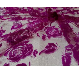 Еврофатин (флок) Розы бархат цвет - фиолет № 518